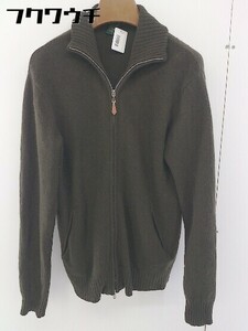 * URBAN RESEARCH DOORS Urban Research door z long sleeve Zip up knitted jacket size 38 khaki men's 