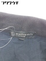 ◇ BEAUTY & YOUTH UNITED ARROWS 2B 長袖 コットン テーラードジャケット サイズS ブラック メンズ_画像4