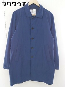 ◇ green label relaxing UNITED ARROWS 薄手 長袖 ステンカラーコート サイズ M ネイビー メンズ