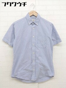 * * BEAUTY & YOUTH view ti and Youth UNITED ARROWS button down BD short sleeves shirt size Mb lumen z