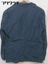 ◇ TAKEO KIKUCHI タケオキクチ 長袖 ジャケット サイズ3 ネイビー メンズ_画像3