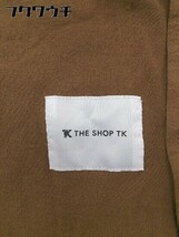 ◇ THE SHOP TK ザ ショップ ティーケー 2B 長袖 テーラードジャケット サイズ M ブラウン メンズ_画像6