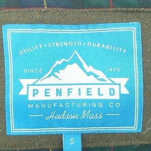 ■ Penfield ペンフィールド ジップアップ トグル ダウン ジャケット サイズS カーキ メンズの画像6