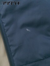 ◇ FILA フィラ ジップアップ リバーシブル ロゴ 刺繍 長袖 ジャケット サイズL ベージュ ネイビー メンズ_画像7