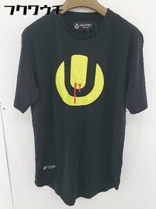 ◇ ULTRA JAPAN プリント 半袖 Tシャツ カットソー サイズM ブラック メンズ