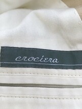 ◇ ◎ crociera クローチェラ 長袖 ステンカラー コート サイズ46/M ベージュ系 メンズ_画像8