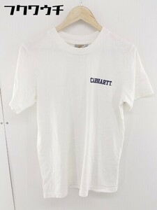 ◇ Carhartt カーハート プリント 半袖 Tシャツ カットソー サイズ XS ホワイト メンズ