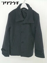 ◇ CAMBIO カンビオ ウール混 長袖 ジャケット サイズS ブラック メンズ_画像2