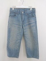 ◇ Levi's リーバイス 702 七分丈 クロップド デニム ジーンズ パンツ サイズ30 インディゴ メンズ_画像1