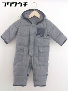 ◇ BREEZE ブリーズ キッズ 子供服 長袖 カバーオール サイズ70 グレー メンズ