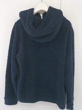 ◇ B MING LIFE STORE by BEAMS フリース ボア 長袖 ジップアップ パーカー サイズM ネイビー メンズ_画像3