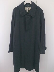 ■ RIGEL リゲル ウール 長袖 ステンカラーコート サイズ M ブラック メンズ