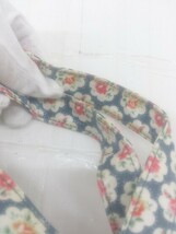 ◇ Cath Kidston キャスキッドソン 花柄 ハンド トート バッグ ネイビー マルチ レディース メンズ P_画像7