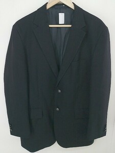 ◇ BENSALINA シングル2B 長袖 テーラード ジャケット サイズLL ブラック メンズ