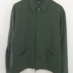 ◇ green label relaxing UNITED ARROWS リップストップ 長袖 コーチジャケット サイズ1 グリーン系 メンズ Pの画像2