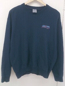 * JERZEES × SHIPS Ships long sleeve sweatshirt size M navy series men's 