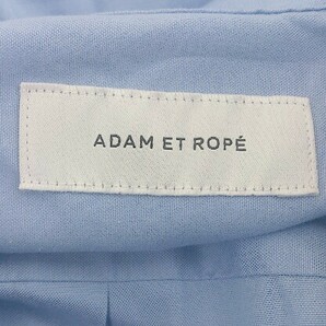 ◇ ADAM ET ROPE アダムエロペ ボタンダウン BD 長袖 シャツ サイズM ブルー メンズの画像4
