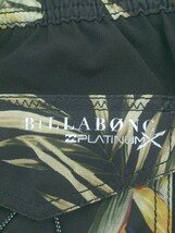 ◇ BILLABONG ビラボン ショート パンツ サイズL ブラック グリーン系 メンズ P_画像4