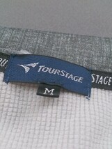 ◇ TOURSTAGE ツアーステージ 長袖 ジップアップ ジャケット サイズM オフホワイト メンズ_画像4