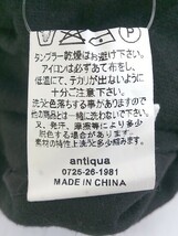 ◇ tree cafe antiqua アンティカ 長袖 ジャケット サイズL-XL ブラック ホワイト メンズ_画像6