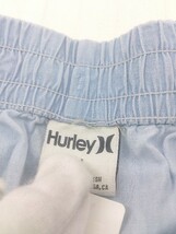 ◇ Hurley ハーレー ウエストゴム イージー パンツ サイズM ライトブルー メンズ P_画像4