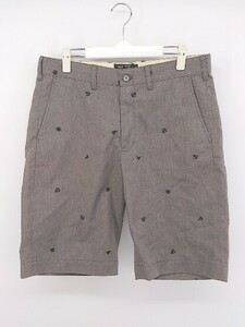 ◇ BEAMS HEART ビームス ハート ショート ハーフ パンツ サイズM グレー系 メンズ P