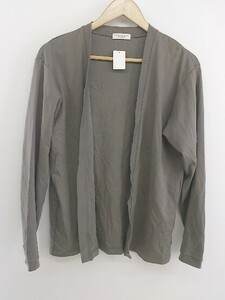 ◇ BEAUTY & YOUTH UNITED ARROWS 長袖 カーディガン サイズM グレージュ系 メンズ P