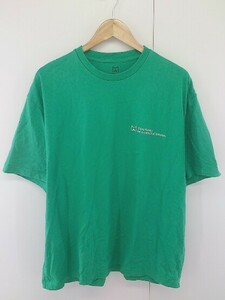 ◇ Firsthand ファーストハンド 半袖 Tシャツ カットソー サイズM グリーン系 メンズ