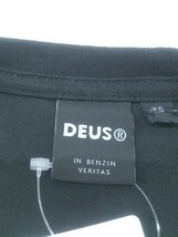 ◇ DEUS デウス フロントプリント 半袖 Tシャツ カットソー サイズXS ブラック ホワイト メンズ P_画像4