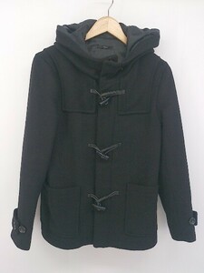 ◇ URBAN RESEARCH ROSSO ロッソ 長袖 ダッフル コート サイズM ブラック メンズ P