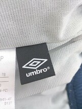 ◇ UMBRO アンブロ 裾ジップ ウィンドブレーカー パンツ サイズM ネイビー グレー メンズ_画像4