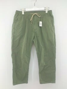 * THE SHOP TK The shop tea ke- waist rubber pants size M green men's P