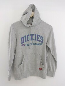 ◇ Dickies ディッキーズ 長袖 プルオーバー パーカー サイズS グレー パープル メンズ P