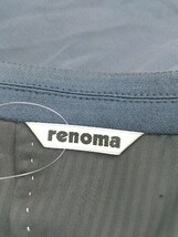 ◇ renoma HOMME レノマオム 2B 長袖 テーラードジャケット サイズS ネイビー メンズ P_画像4