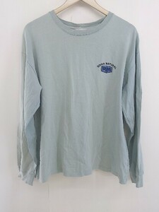 ◇ FREAK'S STORE フリークスストア 長袖 Tシャツ カットソー サイズXL グリーン系 メンズ