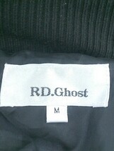 ■ RD.GhostRD.Ghost アールディゴースト 中綿 フード ジップアップ 長袖 ジャケット コート サイズM ブラウン メンズ_画像6