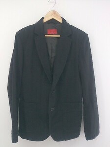 ◇ ZARA MAN ザラ マン スウェード風 2B 長袖 ジャケット サイズEUR 50 USA 40 MEX 40 ブラック メンズ P