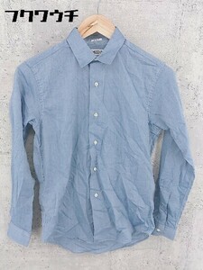 ◇ INDIVIDUALIZED SHIRTS インディビジュアライズドシャツ 長袖 シャツ サイズ13 1/2-30 ブルー メンズ