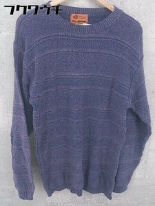 * Mr.JUNKO BY JUNKO KOSHINO for MEN Mr. Jun ko long sleeve knitted sweater size M purple men's 