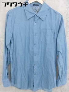 ◇ ITEMS URBAN RESEARCH アーバンリサーチ 長袖 シャツ サイズ40 ブルー メンズ