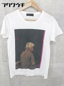 ◇ TOKYO CULTUART by BEAMS 半袖 Tシャツ カットソー サイズS ホワイト ブラック系 メンズ