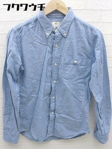 * BEAUTY & YOUTH view ti and Youth UNITED ARROWS polka dot dot button down BD long sleeve shirt size Sb lumen z