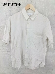 ◇ URBAN RESEARCH SIMPLICITY & SOPHISTICATE アーバンリサーチ 半袖 シャツ サイズＬ オフホワイト系 メンズ