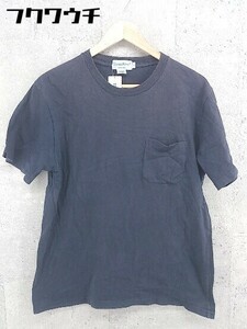 ◇ GYMPHLEX ジムフレックス 半袖 Tシャツ カットソー サイズL ネイビー メンズ