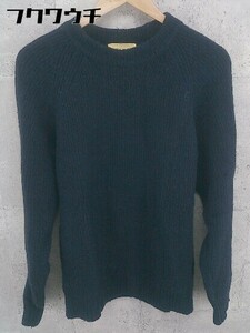 ◇ FORK＆SPOON フォーク＆スプーン URBAN RESEARCH ニット 長袖 セーター サイズ4 ネイビー メンズ