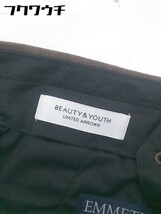 ◇ BEAUTY & YOUTH UNITED ARROWS ANKLE パンツ サイズM ブラウン系 メンズ_画像5