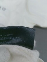 ◇ junhashimoto ジュンハシモト 19SS ロゴ 半袖 Tシャツ カットソー サイズ3 オフホワイト ブラック メンズ_画像6