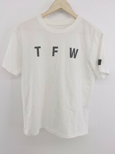 ◇ junhashimoto ジュンハシモト wjk TFW49 半袖 Tシャツ カットソー サイズ3 ホワイト ブラック メンズ P