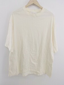 ◇ tree cafe antiqua アンティカ 半袖 Tシャツ カットソー サイズXL ホワイト系 メンズ P