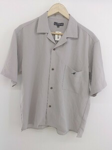 * KANGOL Kangol one отметка рубашка с коротким рукавом размер M серый серия мужской P